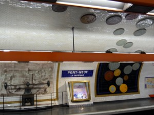 metrô paris transporte pont neuf estação