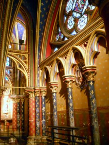 Capela baixa da Sainte-Chapelle de Paris