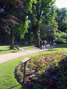 A beleza do Jardim de Luxemburgo