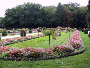 Jardim Catherine de Médicis em Chenonceau