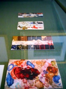 Delacroix, paleta, arte, museu
