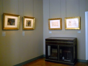 biblioteca, Delacroix, arte, apartamento, paris