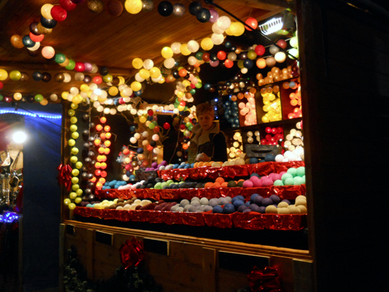Mercado de Natal, Trocadero, em Paris