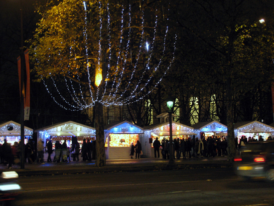 Marché de Noël das Champs-Élysées