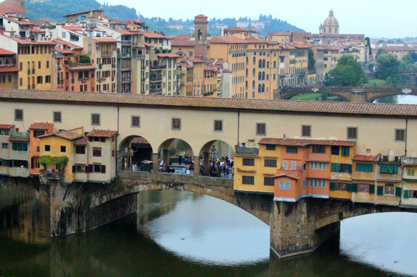  Visao da Ponte Vecchio a partir da Uffizi. Foto: Patrícia Camargo