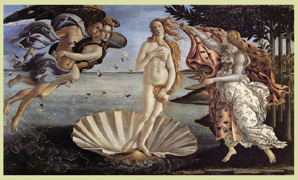 Sandro Botticelli - O Nascimento de Vênus, 1484. Foto: Patrícia Camargo