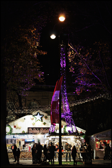 Marché de Noël des Champs-Élysées. Foto: Monica Toledo