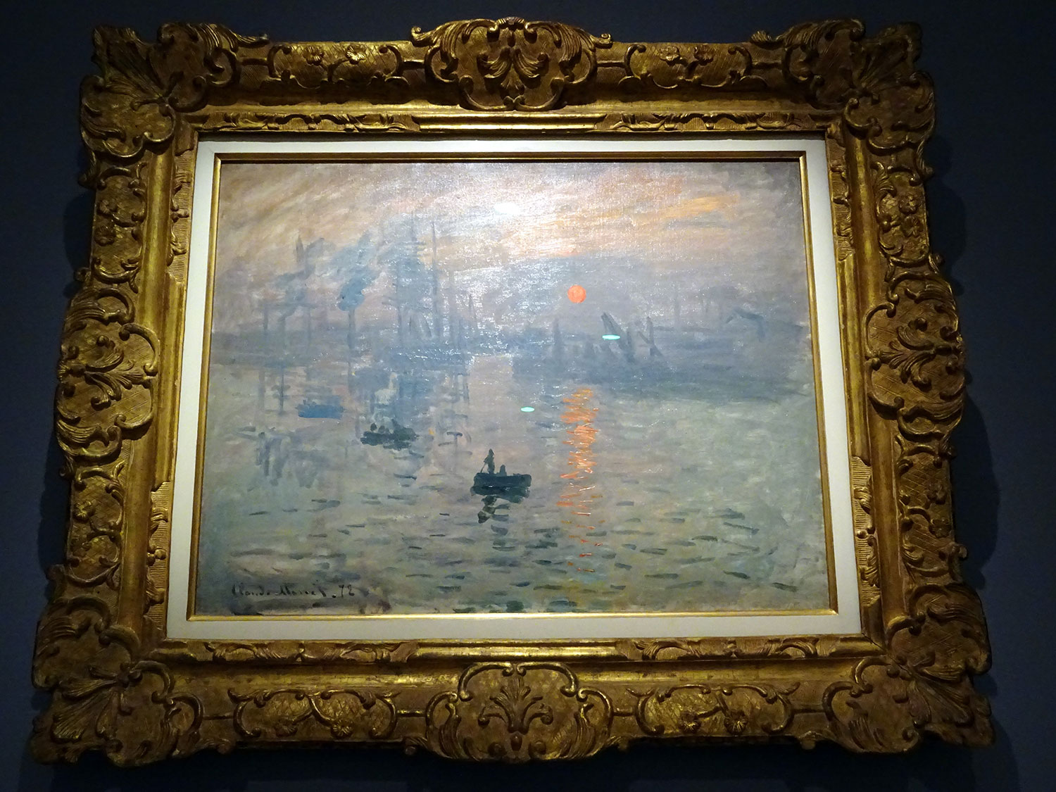 Claude Monet, Impression, Soleil Levant, 1872