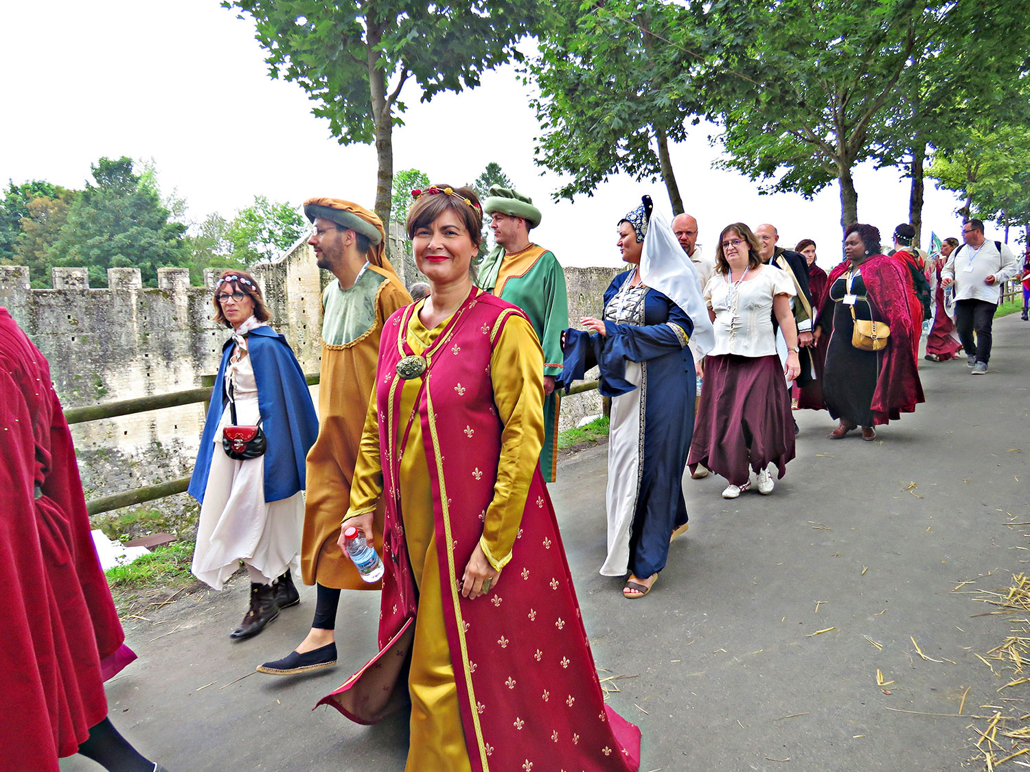 Desfile medieval